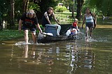 Flooding risk remains as storms move from the Midwest to the mid-Atlantic