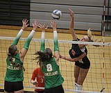 Volleyball jamboree at Post Falls