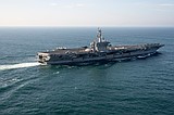 US aircraft carrier arrives in Middle East, relieving long-deployed USS Lincoln