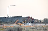 Construction of Hansen Road overpass underway; expect slow traffic on I-90