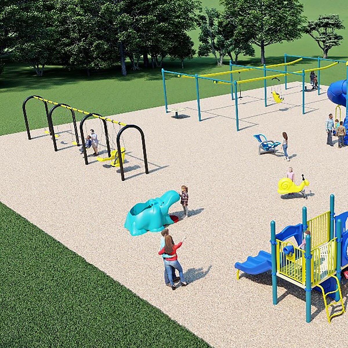 Placemaking Grant to update park's playground equipment