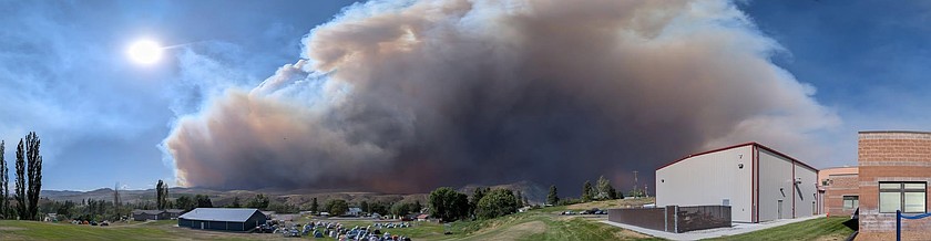 The fire season in Washington has been costly, with active fires accounting for more than $557 million in expenses, as of Tuesday. The Sinlahekin Fire, pictured, is the costliest fire on the landscape with an estimated cost of $100 million.