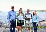 Governor honors longtime FWP employees at Wayfarers State Park