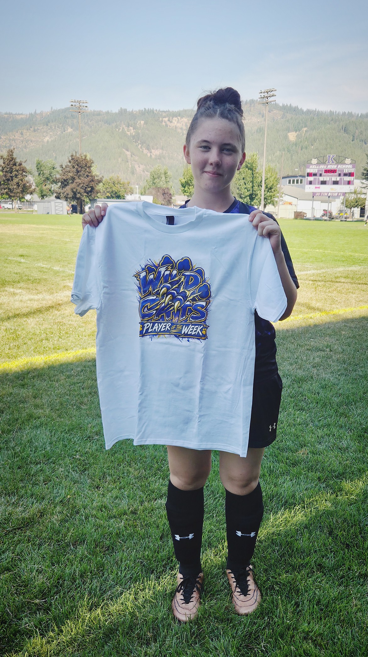 Kellogg Soccer Player Analeigh Miller was selected as the first-ever Wildcat Athlete of the Week. Miller's play during the Cats' season-opening win earned her the distinction.