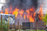 Two Libby men hospitalized in structure fire