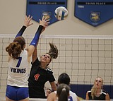PREP VOLLEYBALL: Post Falls battles to sweep of Coeur d'Alene