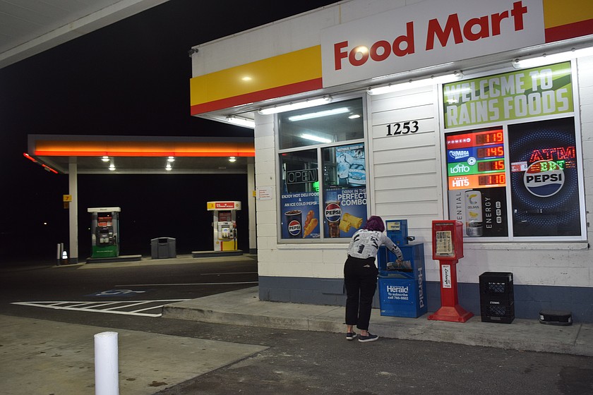 Columbia Basin Herald carrier Tiffany Hagquist starts her day at 1:45 a.m., heading to work by 2:30 a.m. to start filling newspaper racks and delivering papers to homes. She said the early mornings don’t bother her, and she enjoys the daily task of getting papers to subscribers.