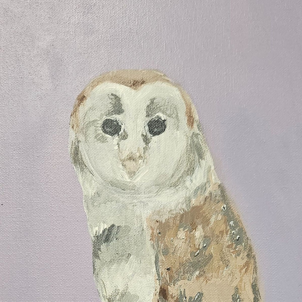 Student Art: ‘Barn Owl’ by Baron Barwikowski