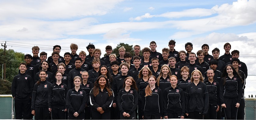 The Ephrata Tigers cross country team gathers for a group photo ahead of their 2026 season.