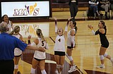 Mavs overcome adversity to sweep Hanford in three sets