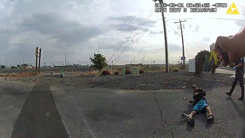 A Moses Lake man was tasered Sept. 1 after allegedly exhibiting threatening behavior toward Moses Lake Police Department officers.