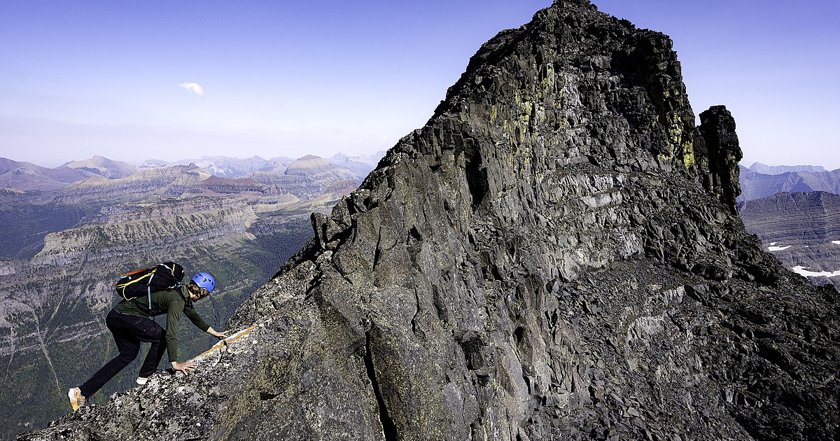 Climbing Glacier National Park's Kinnerly in one (long) day