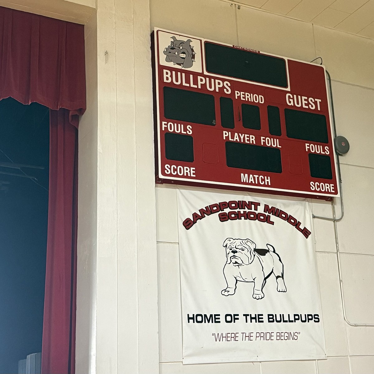 Sandpoint Middle School receives scoreboard donations