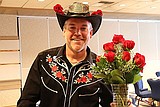Rotary Club Rose Sale rides into town