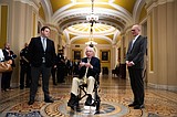 McConnell returns to the Senate for the first time since his June hospitalization
