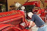 Current, former Cd'A firefighters restore century-old fire truck