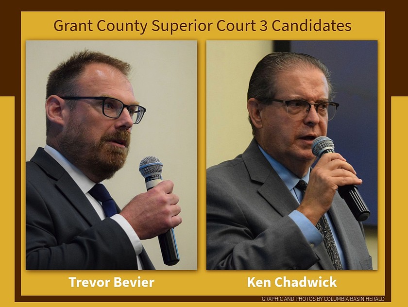 In Grant County Judge debate, Bevier, Chadwick place emphasis on experience and constitutional interpretation
