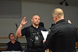 Soap Lake Police Department reaches full staffing with swearing-in of newest officer
