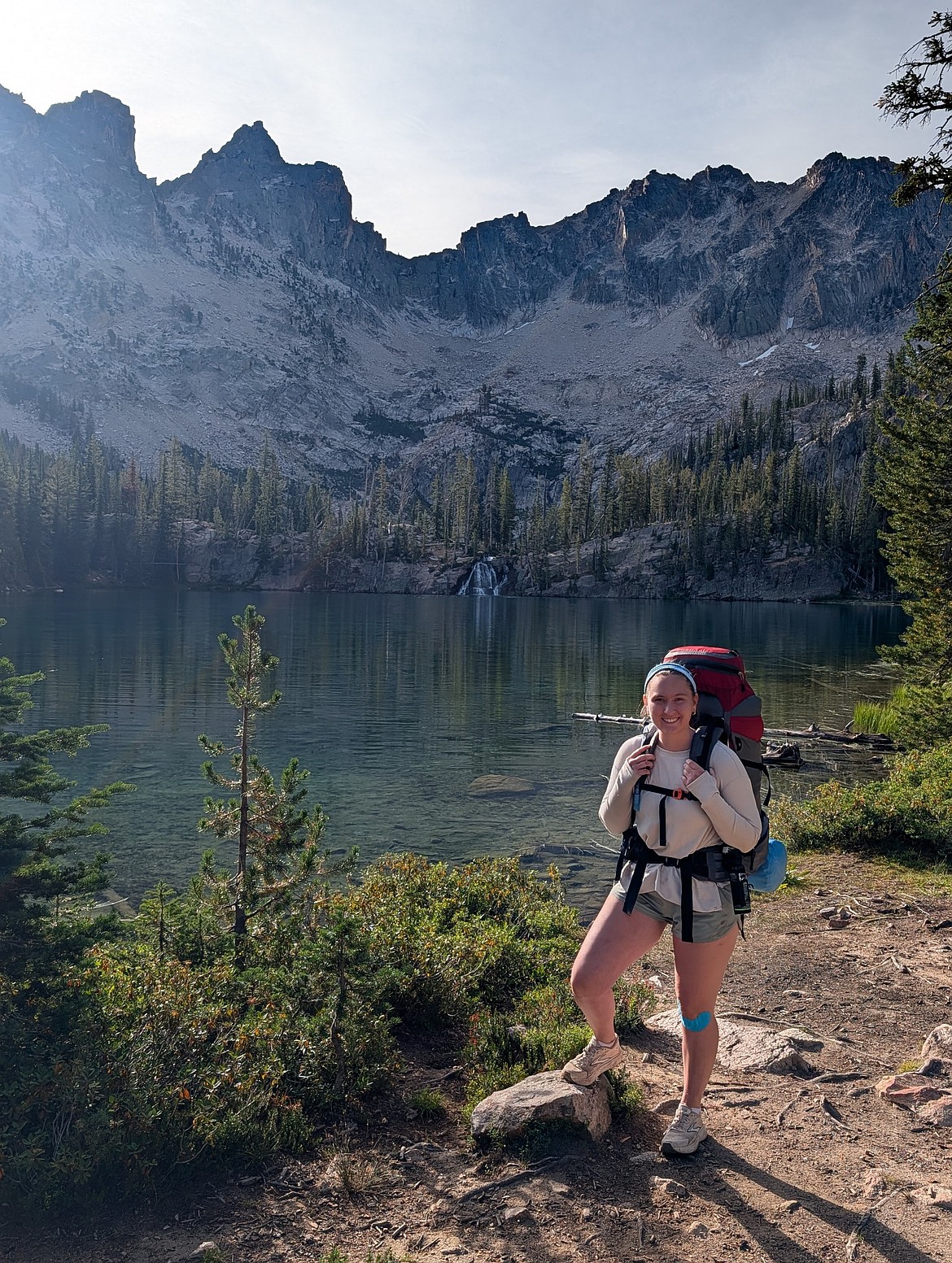 Recently, Aamot returned from a backpacking trip in the Sawtooth Mountains.