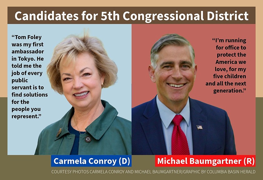 Baumgartner, Conroy outline their top 5th Congressional District issues