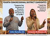 Immigration, election security divide candidates in 4th District debate