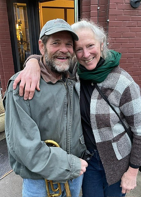 Jim Croft and partner Melody Eckroth.