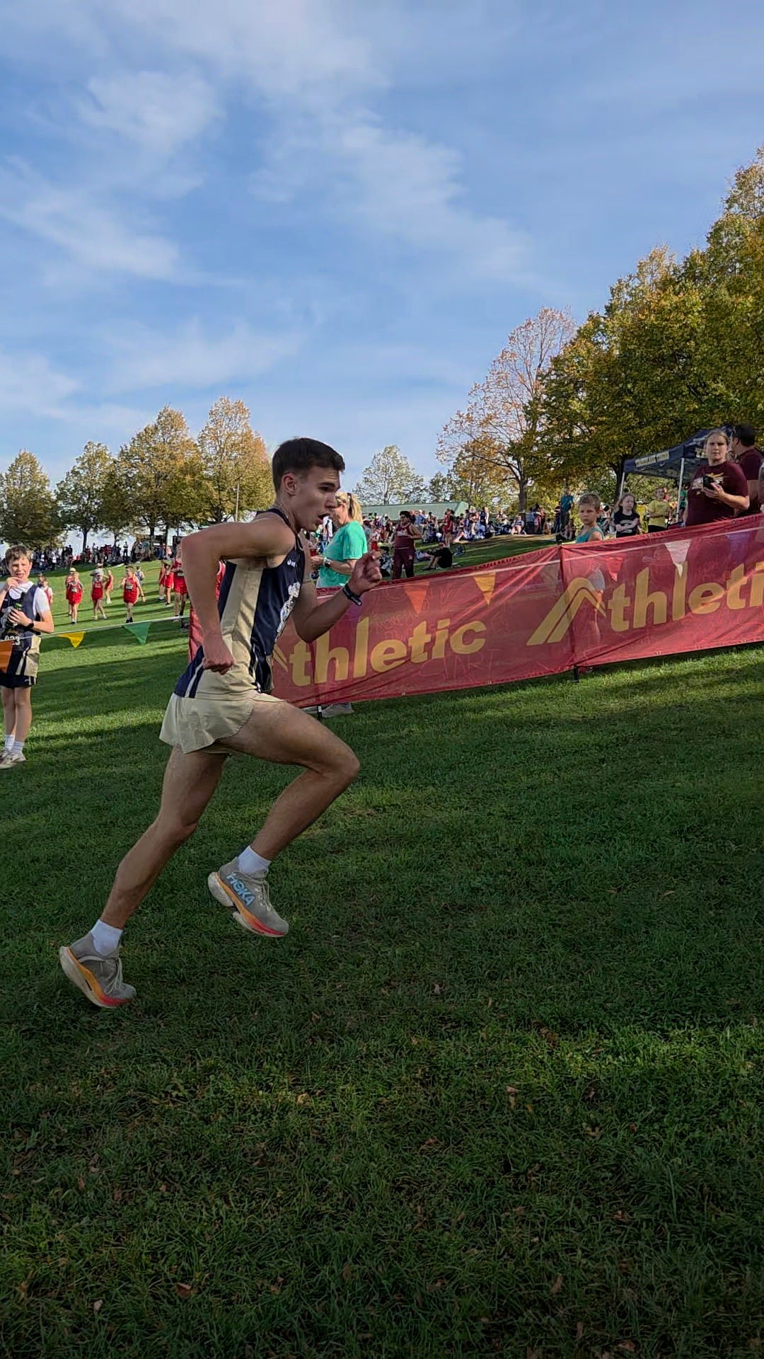 Courtesy photo
Timberlake senior Caleb Royce climbs the hill at the George Amphitheatre during a lap of Thursday's Live Nation Invitational in George, Wash.