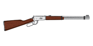 A digital representation of a Winchester Model 1894. (Photo courtesy of Robert Logan/Idaho Secretary of State’s Office)