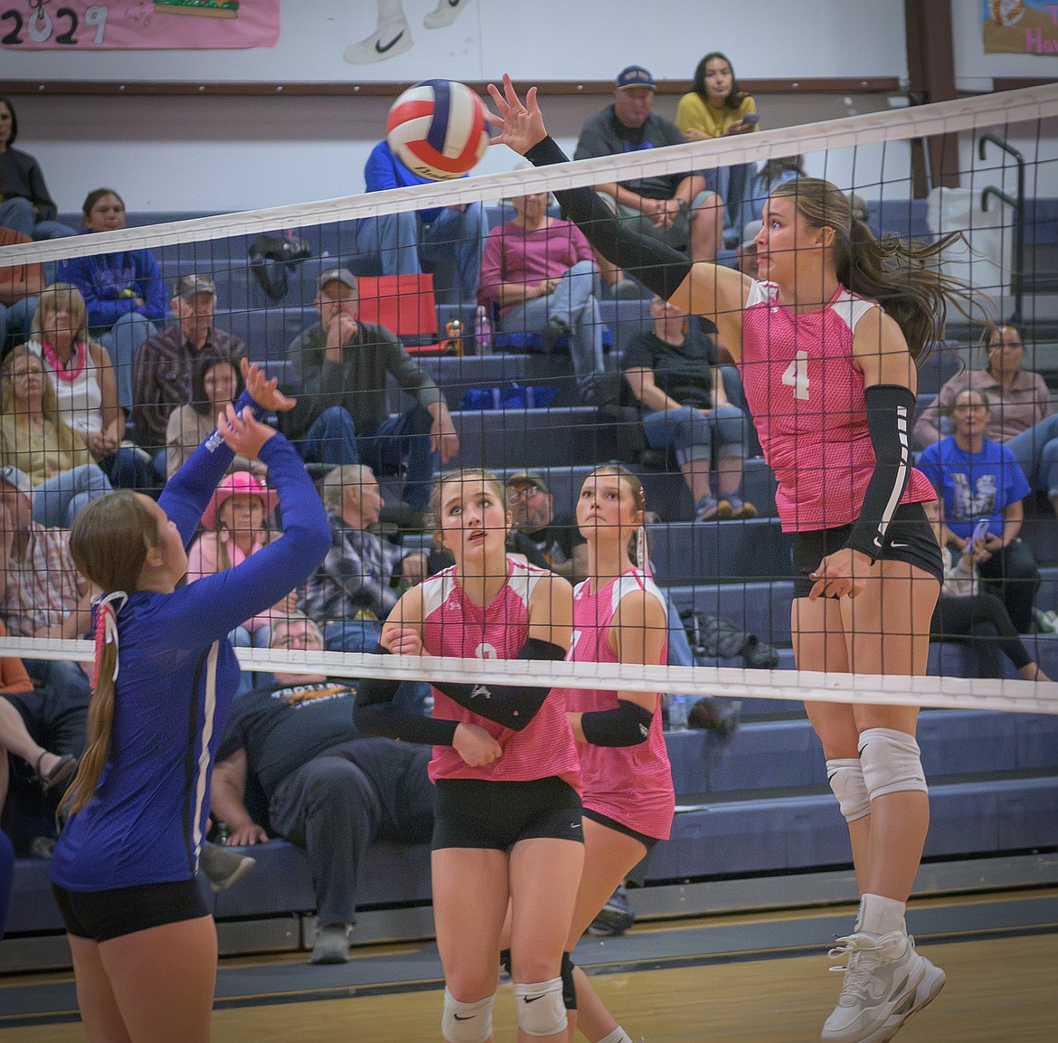 Trotters spike Bulldogs, Lion in 7B play | Hagadone News Network