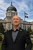 Republican Christopher Paul Buckles and Democrat Tyson Running Wolf battle for the Senate District 8 seat