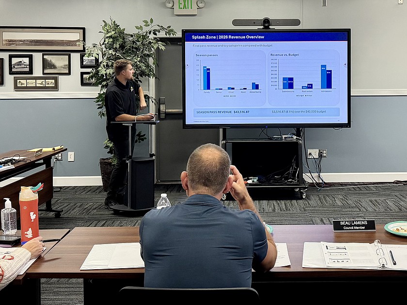 Ephrata Parks and Recreation Director Josh Johnson presented to the Ephrata City Council Tuesday night during a council budget workshop. Johnson gave an update on how the year is going, along with some goals for coming years including improvements at Patrick Park, Splash Zone and adding a park to the Peachtree development.