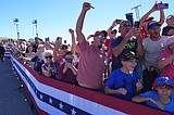 Trump parades new Air Force One, defends accepting the Qatari royal family's 747 gift