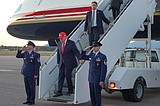 Traffic gridlock, watchful crowds form during Trump’s visit to Kalispell