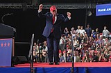 Trump packs Kalispell arena in campaign event to boost GOP candidates