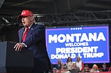 Trump campaigns in Montana