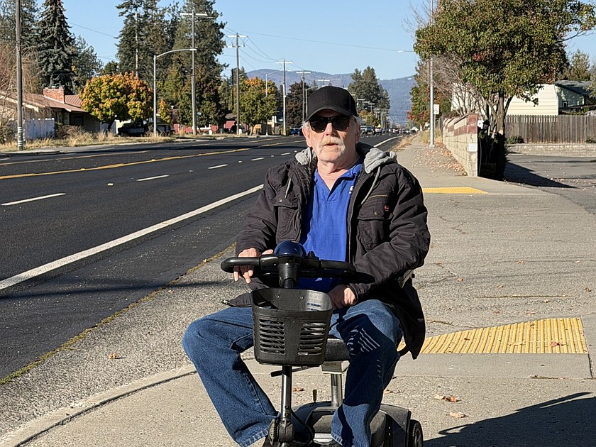 Richard Borgens found out about the COLA increase while traveling to Super 1 in Post Falls for a grocery run and said, "I could use the money."