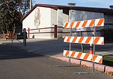 Man charged after driving through school gates