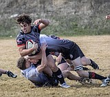 THE FRONT ROW with MARK NELKE: Five months after suffering extensive facial injuries in a rugby game, Post Falls High senior Cash Preston is making an impact on the football field