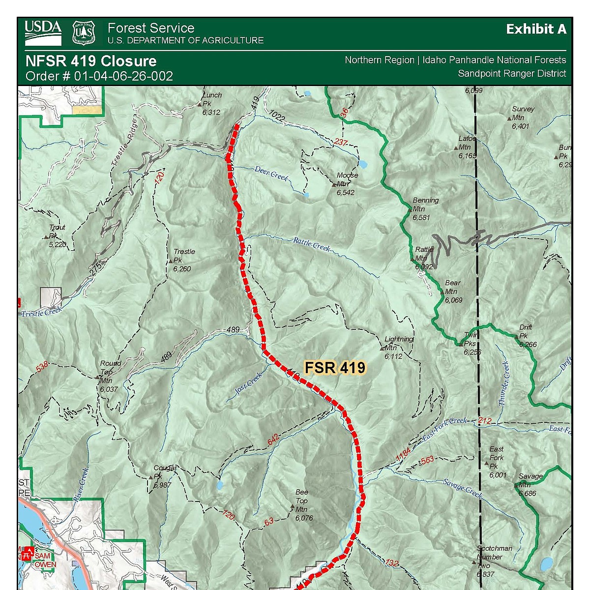 Meeting set on Lightning Creek Road flood damage | Bonner County Daily Bee