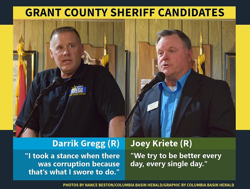 Sheriff candidates debate at Ephrata forum