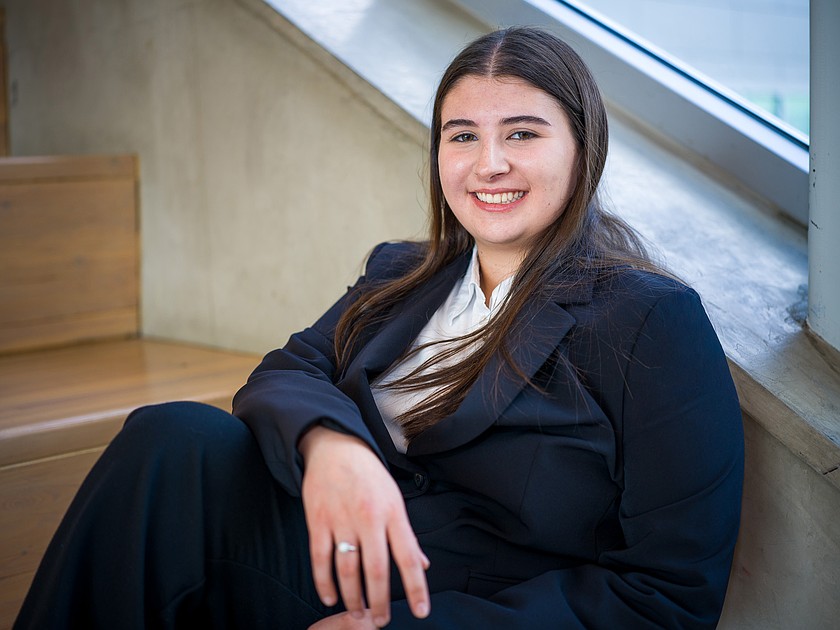 Quincy High School junior Brooklyn Averill is a finalist in NCW Tech Alliance’s Innovator Awards for an AI agent she created.