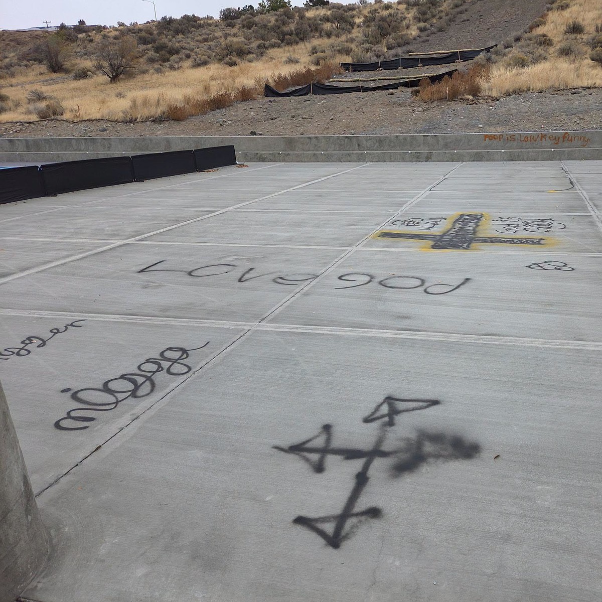 Graffiti vandalism mars newly opened Ephrata Sports Complex | Hagadone ...