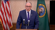 With Covid-19 cases declining in Washington state, Gov. Jay Inslee will announce changes this afternoon about “transitioning to the next phase of Washington state’s COVID-19 response.”