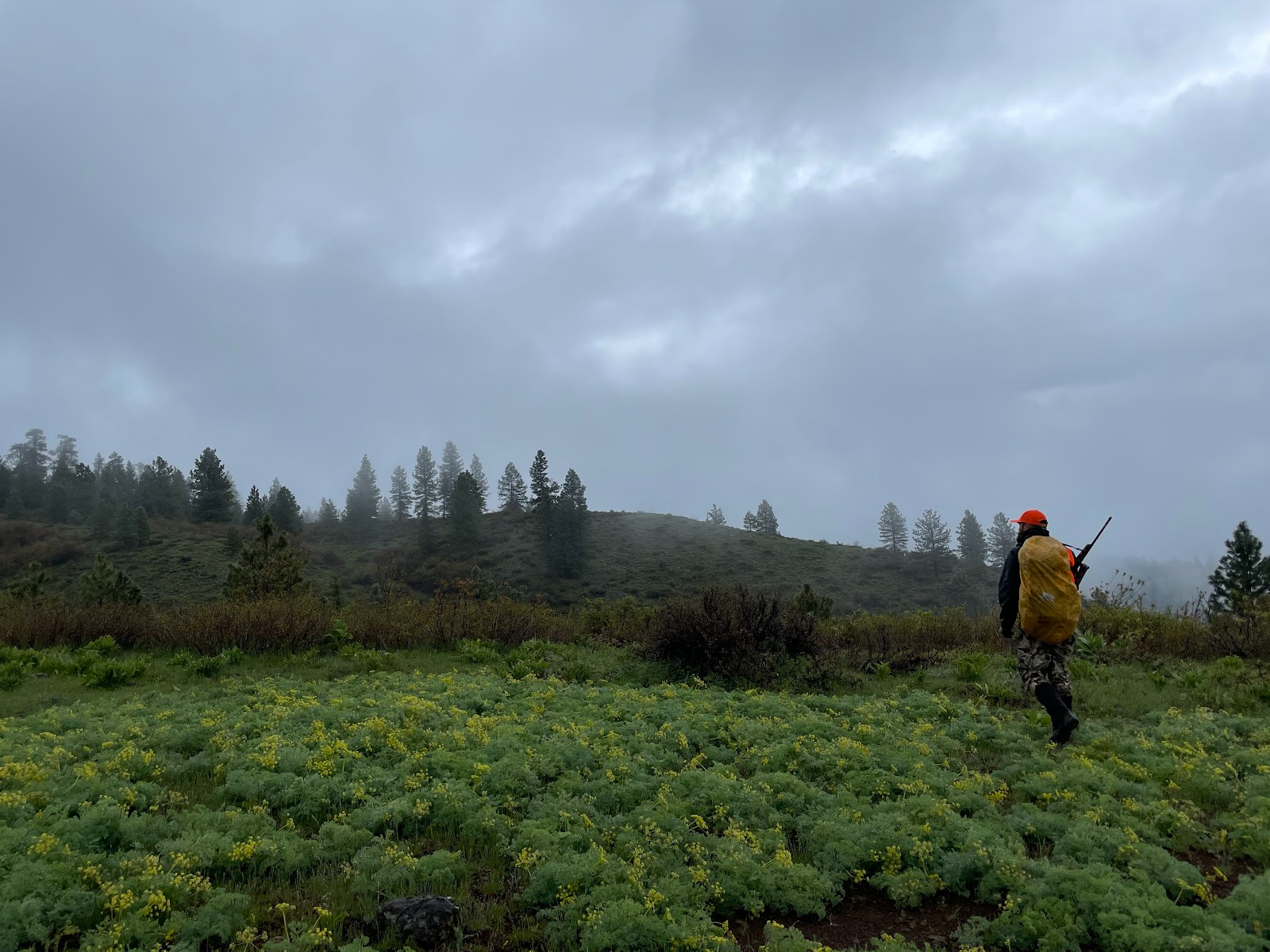 big_game_hunter_with_rifle_hiking_in_wet_weather_1699